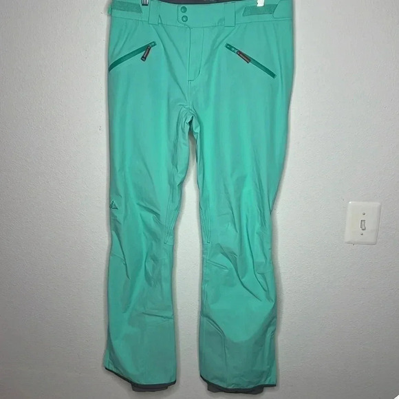 Strafe outerwear Recon 2L Wildcat Pant ski size large in teal NWOT - Picture 3 of 9